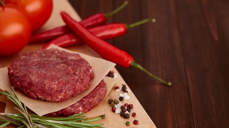 پختن همبرگر