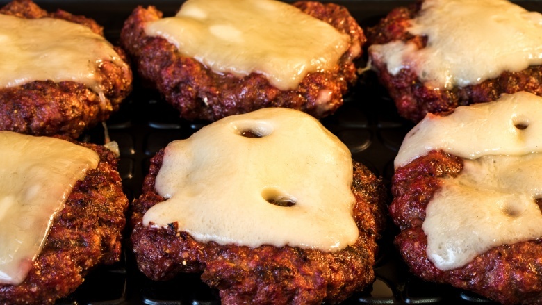 پختن همبرگر