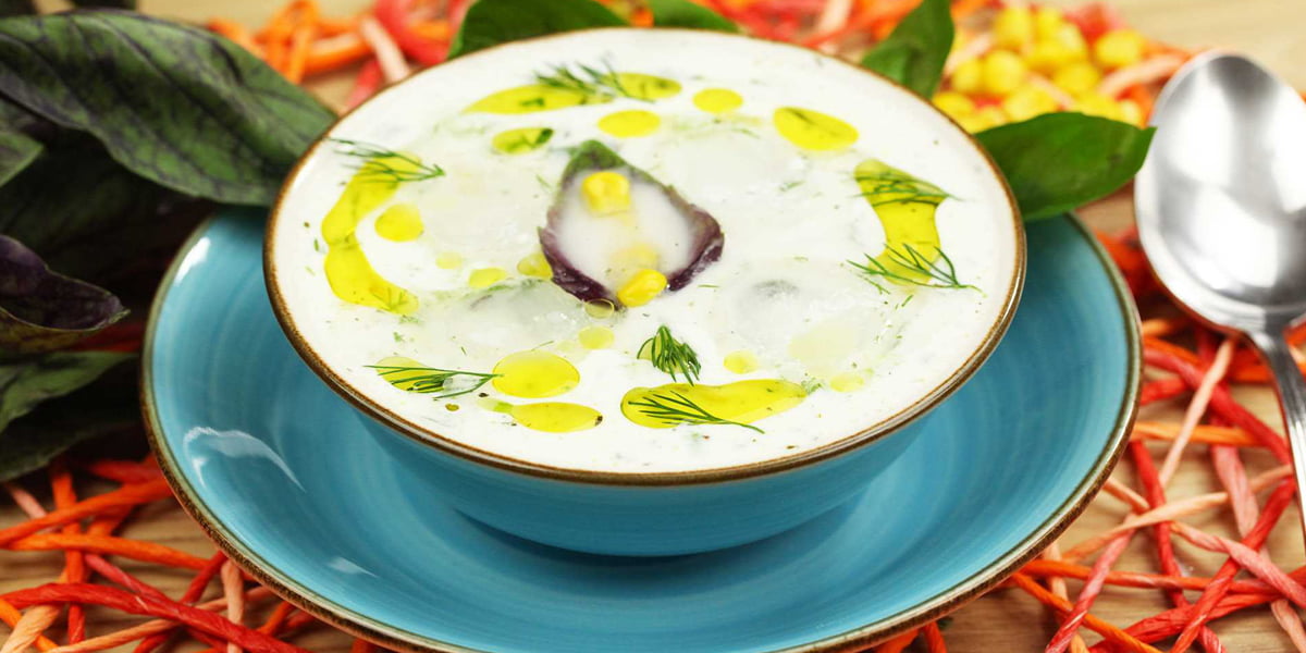 طرز تهیه آش دوغ سنتی