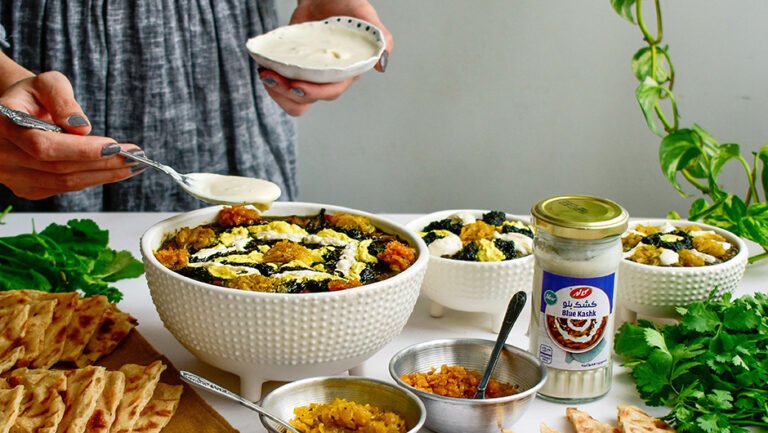 طرز تهیه آش شله قلمکار