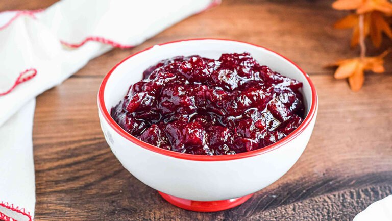 طرز تهیه سس کرانبری