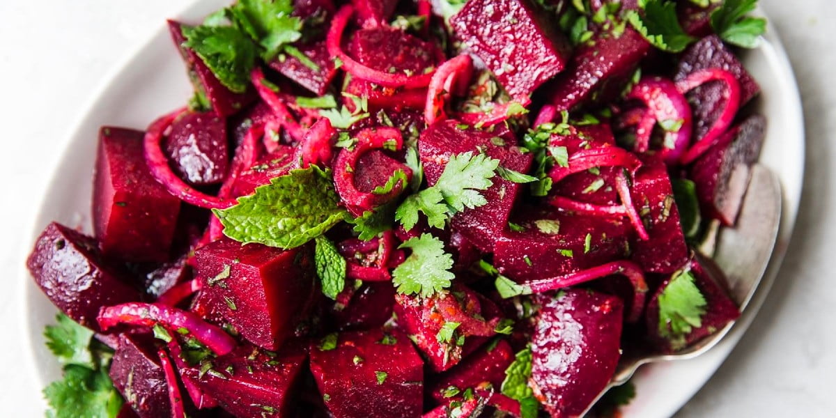 طرز تهیه سالاد مراکشی با لبو