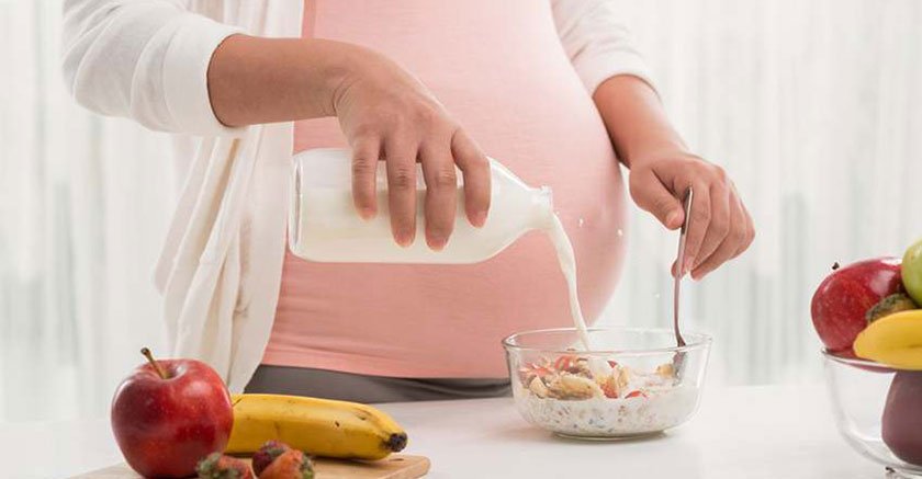 مصرف لبنیات در بارداری