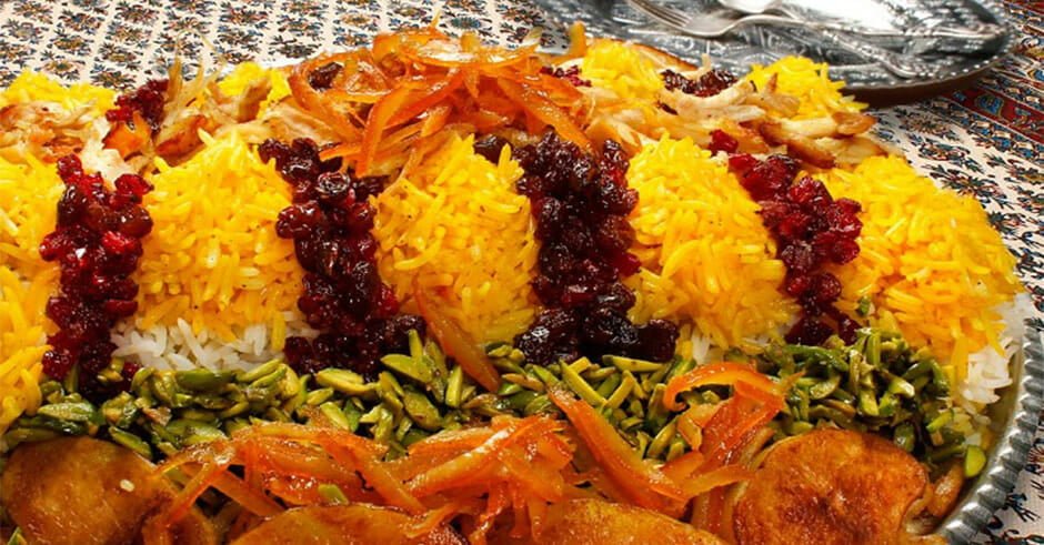 طرز تهیه مرصع پلو