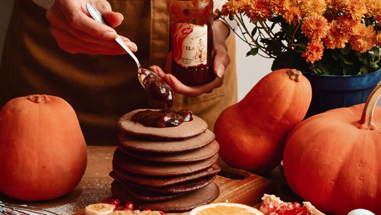 طرز تهیه پنکیک شکلاتی