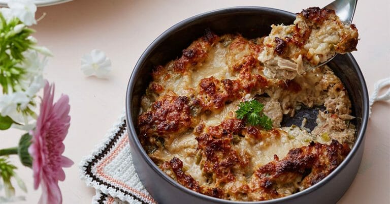 طرز تهیه کاسرول تن ماهی