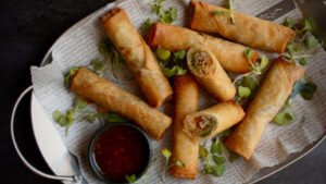 طرز تهیه چند مدل اسپرینگ رول