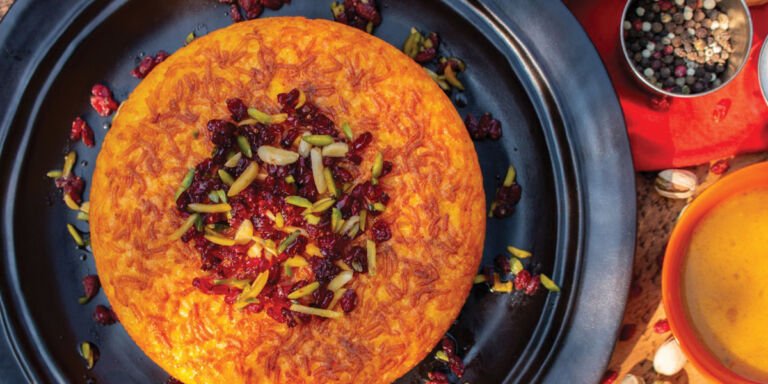 کته قالبی در فر