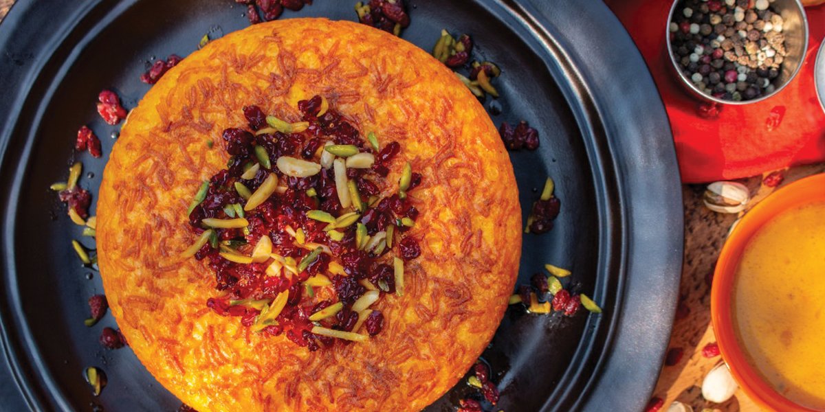 کته قالبی در فر