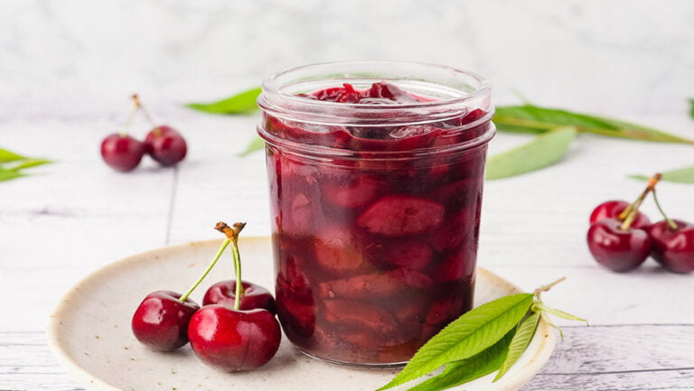 کمپوت گیلاس خانگی