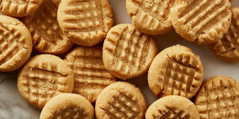 بیسکوییت کره بادام زمینی