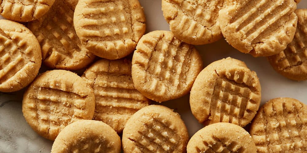 بیسکوییت کره بادام زمینی