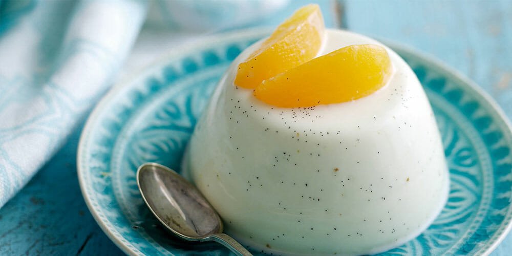 دسر خوشمزه با شیر