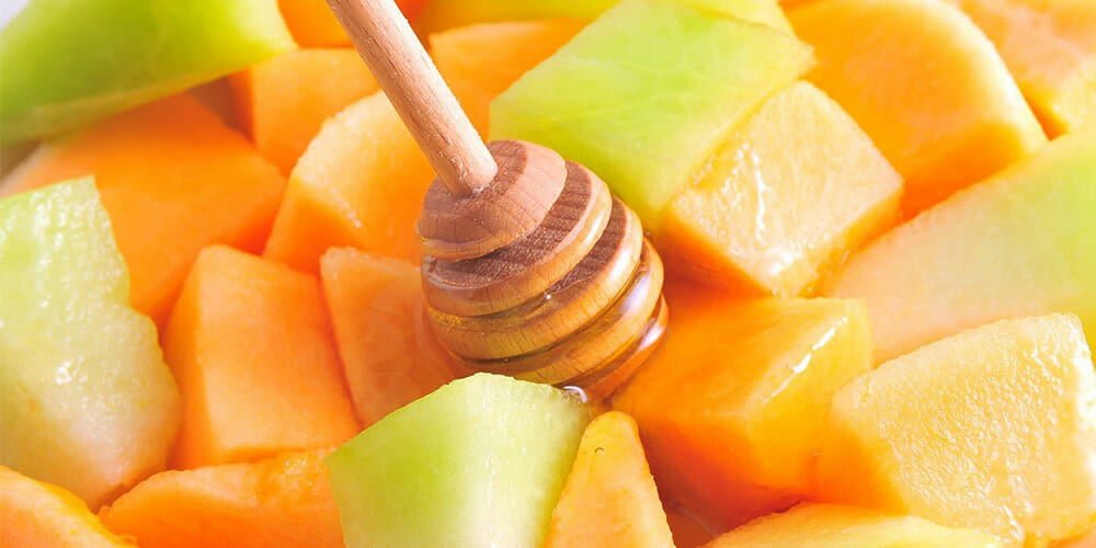 خربزه و عسل