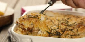 طرز تهیه سوفله سیب زمینی