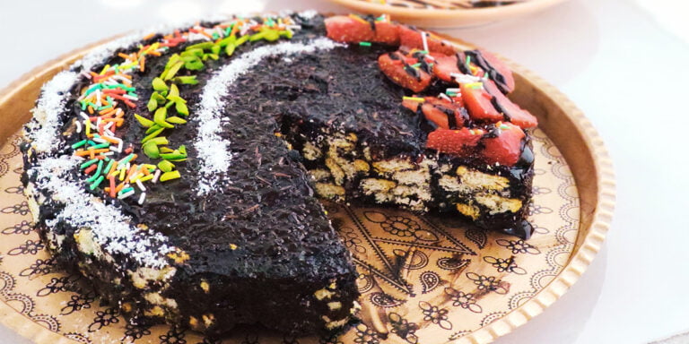 طرز تهیه دسر با بیسکوییت پتی بور