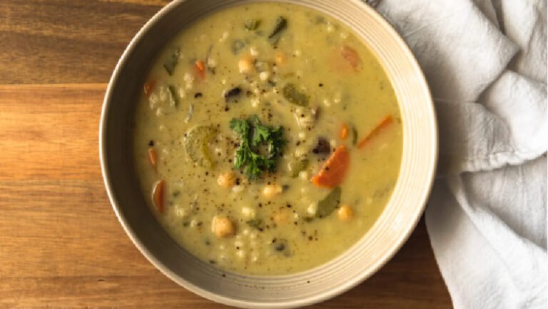 طرز تهیه سوپ جو و نخود