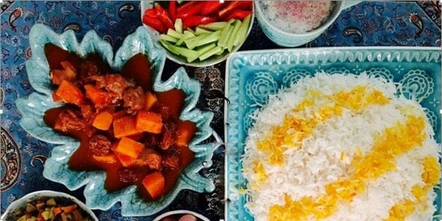 طرز تهیه خورشت کدوحلوایی