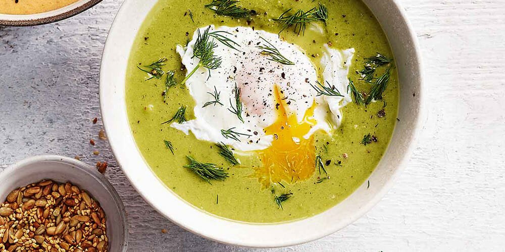 طرز تهیه سوپ کاهو