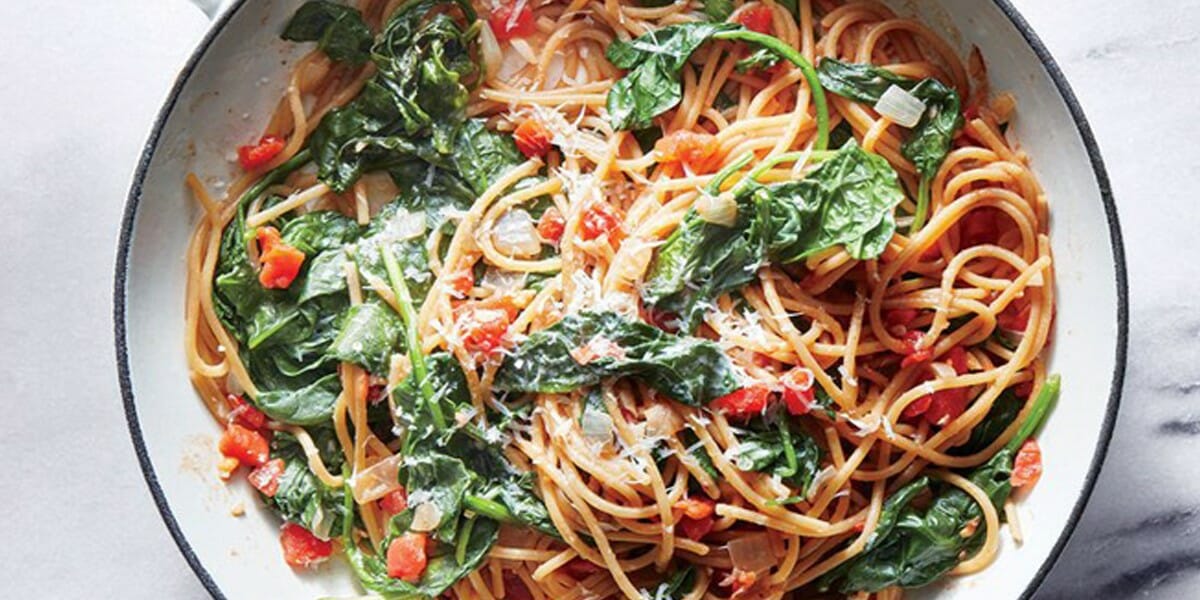 اسپاگتی اسفناج