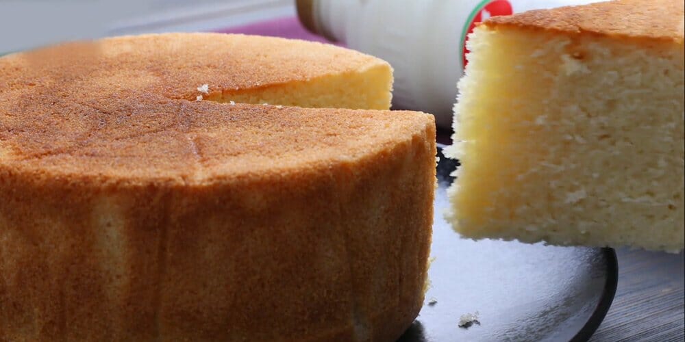 کیک اسفنجی بدون فر