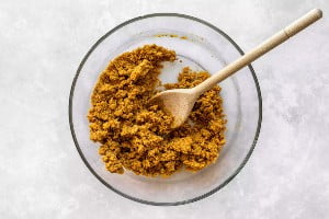 طرز تهیه چیز کیک کدو حلوایی-2