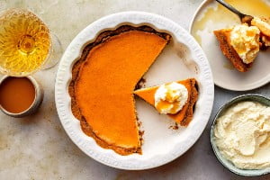 طرز تهیه چیز کیک کدو حلوایی-8