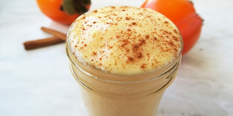 اسموتی گرم خرمالو