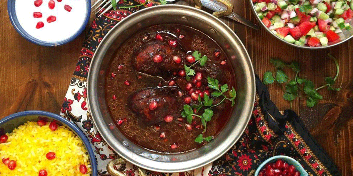 طرز تهیه فسنجون رشتی