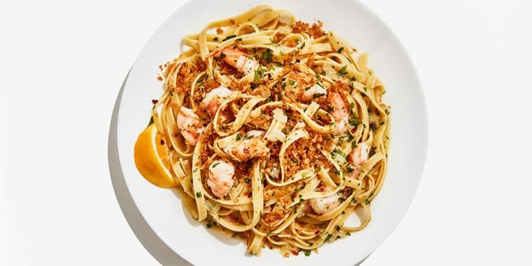 پاستای میگو