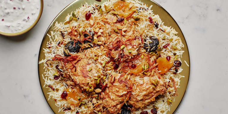 طرز تهیه چیکن بریانی