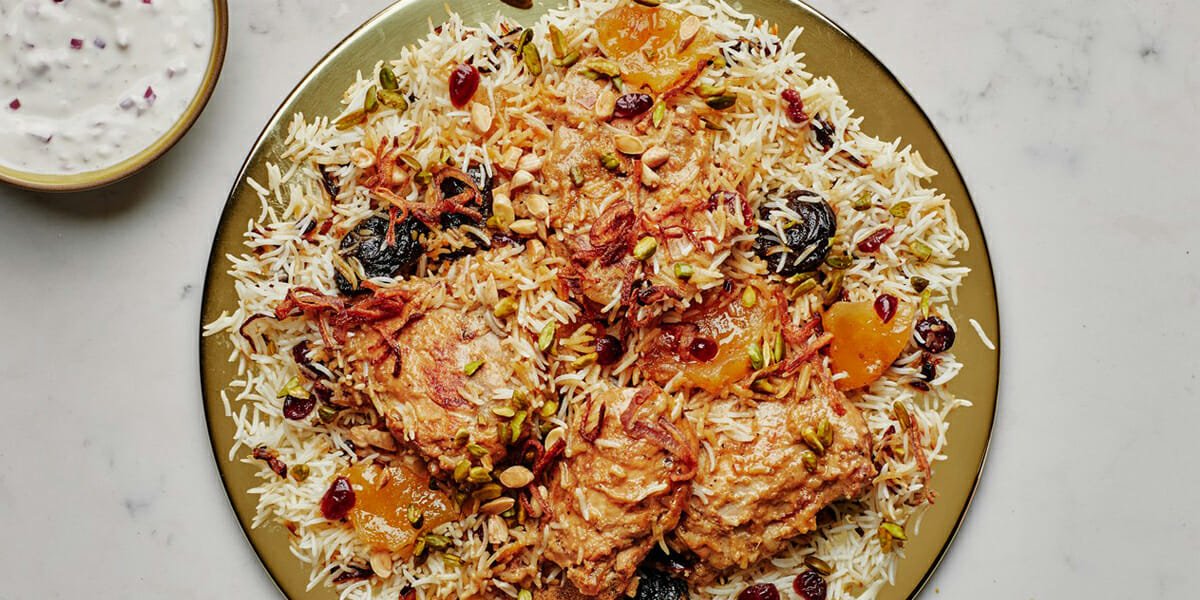 طرز تهیه چیکن بریانی