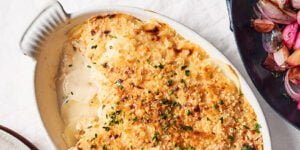 طرز تهیه گراتن سیب زمینی ساده