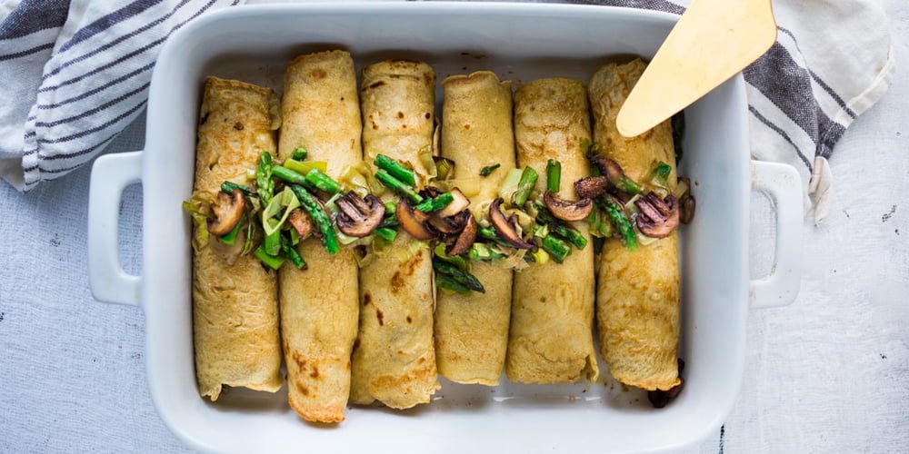 طرز تهیه خاگینه قارچ