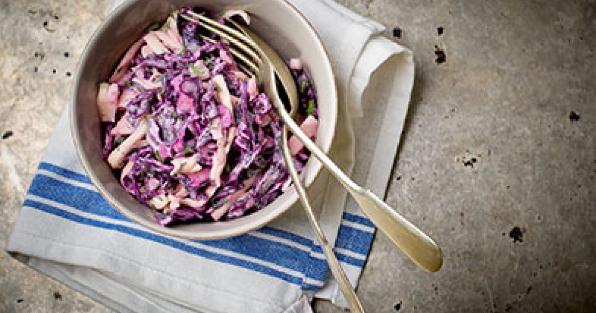 سالاد کلم بنفش