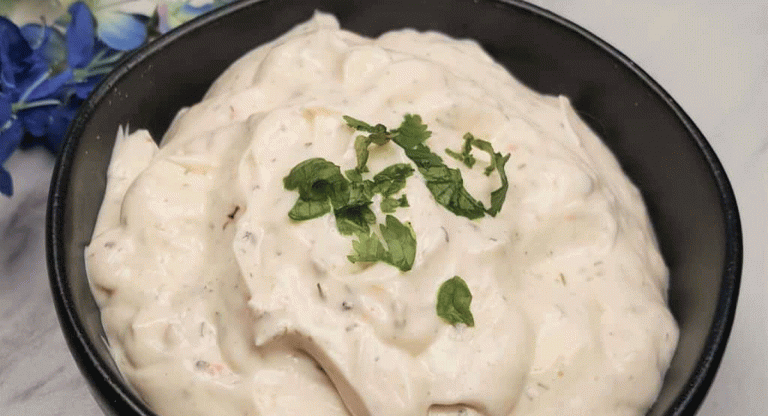 ماهی قزل آلا با سس بشامل