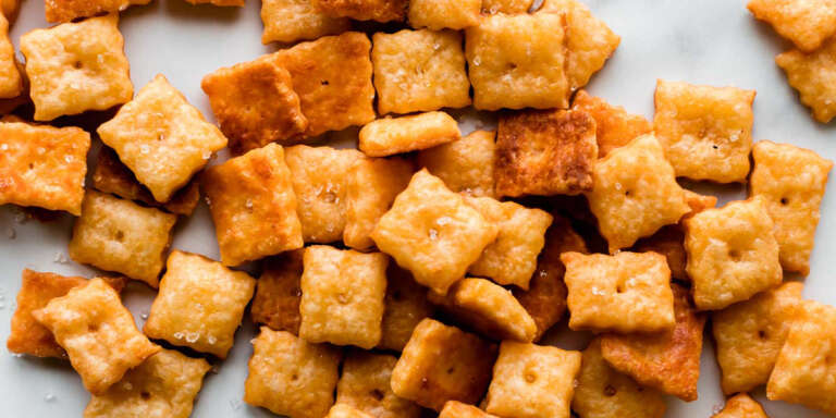 طرز تهیه کراکر پنیری