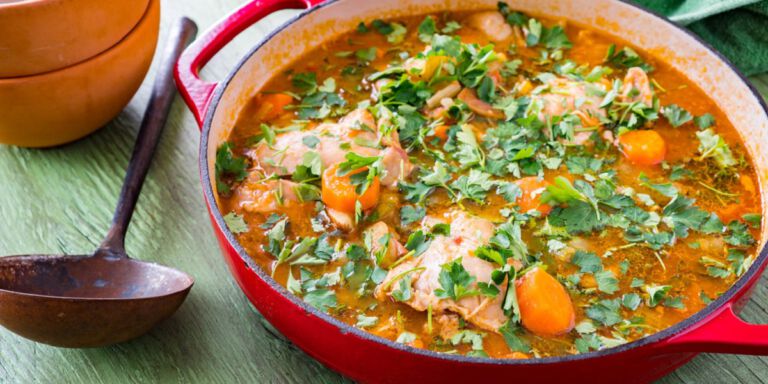 سوپ مقوی مرغ