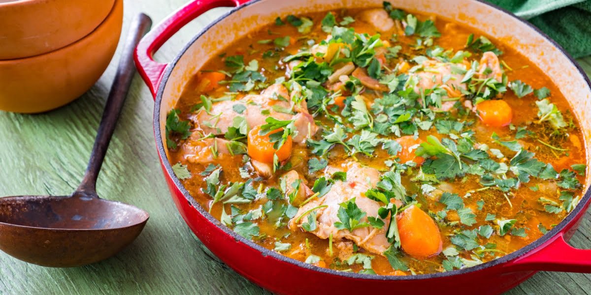 سوپ مقوی مرغ