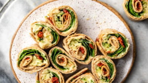 لقمه حمص و سبزیجات