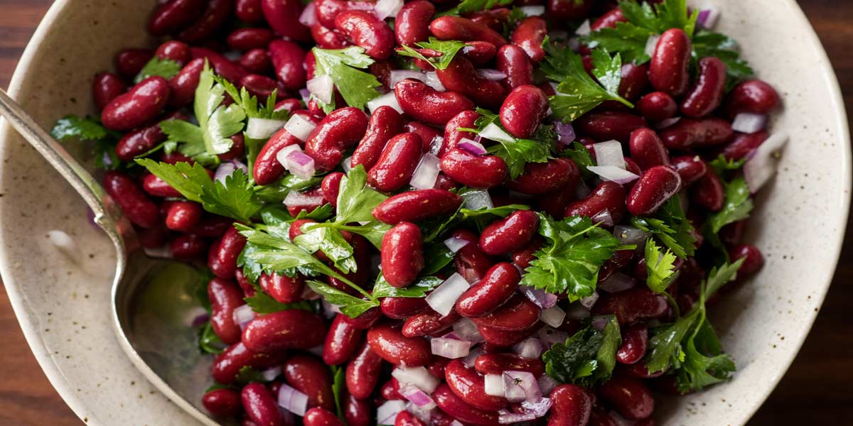 سالاد لوبیا قرمز