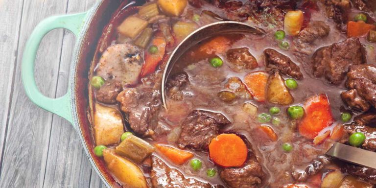 خوراک گوشت و سبزیجات