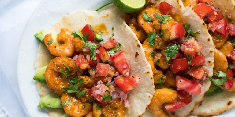 طرز تهیه تاکو میگو مکزیکی