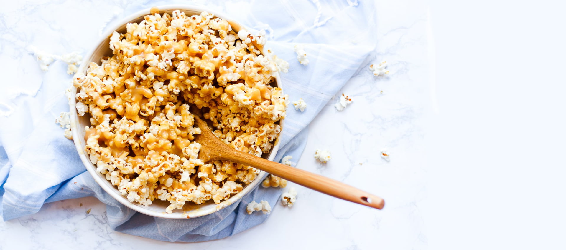 پاپ کورن کاراملی