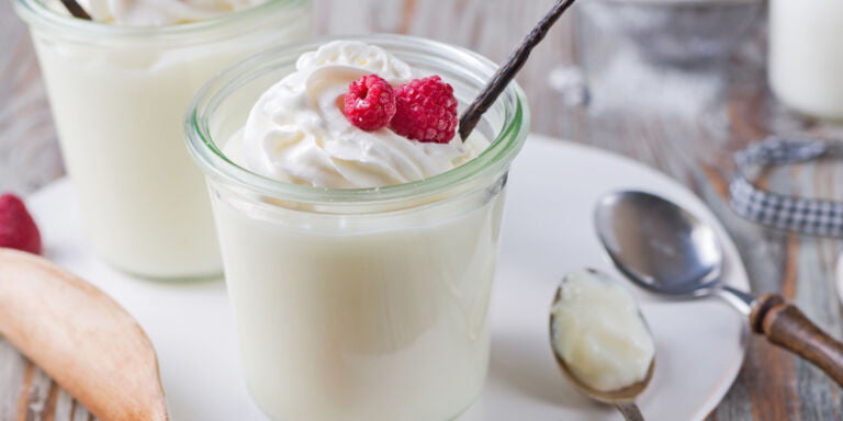 طرز تهیه پودینگ وانیلی