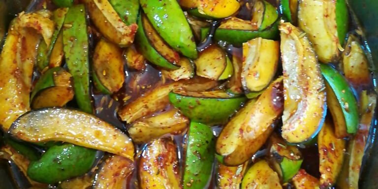 طرز تهیه ترشی انبه