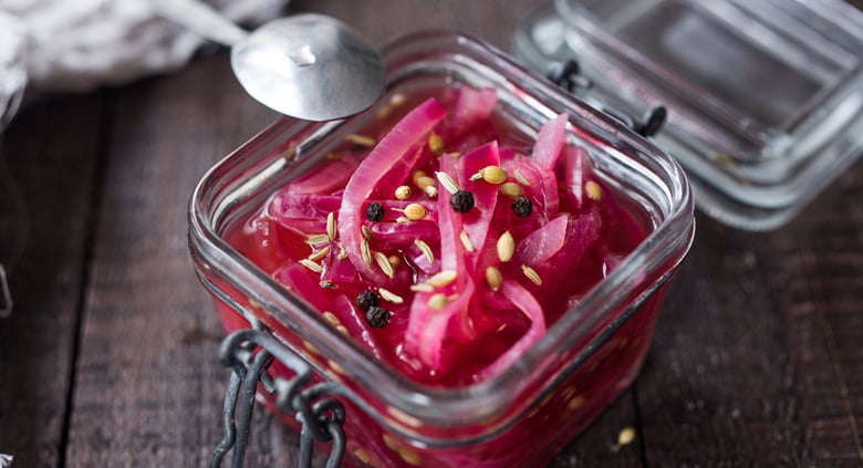 ترشی پیاز قرمز