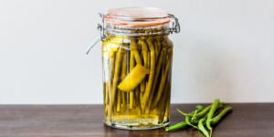 طرز تهیه ترشی لوبیا سبز