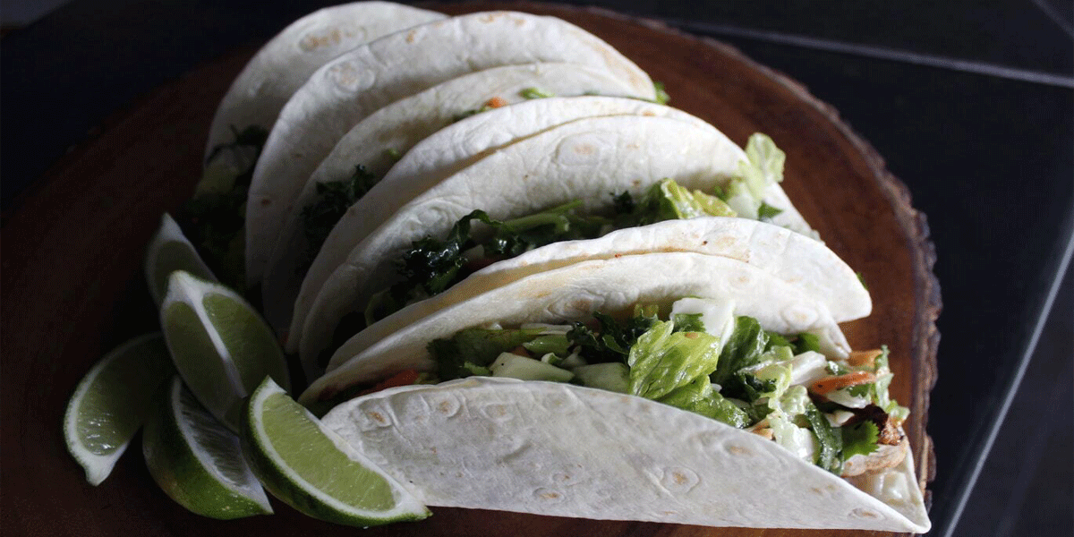 تاکو مکزیکی گیاهی