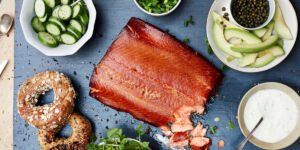 طرز تهیه ماهی سالمون دودی